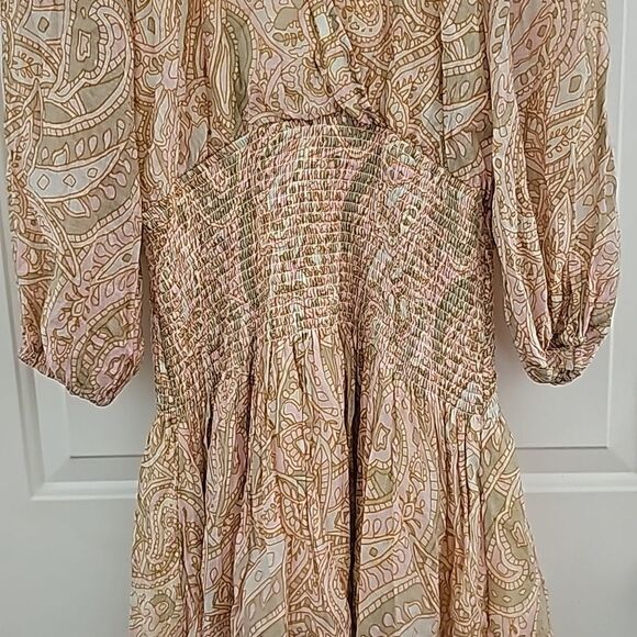 Minkpink + Revolve Catalina Mini Dress in Multi Print Size‎ XL - Picture 8 of 11